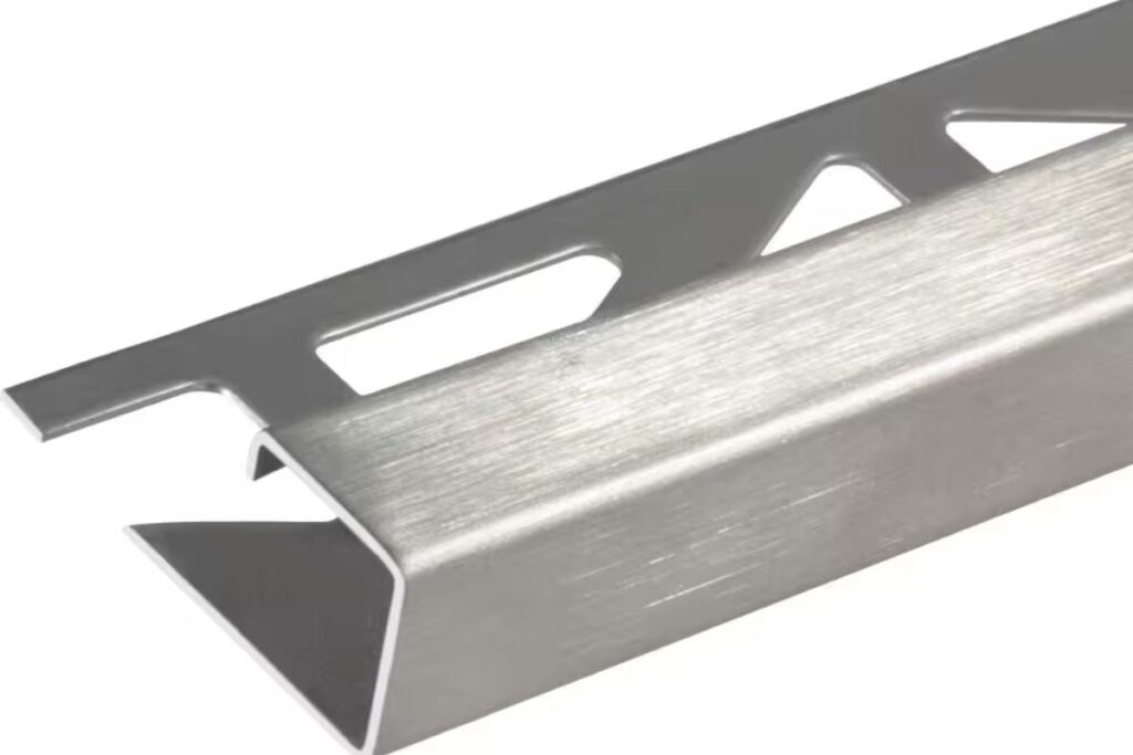 Stainless Square External Tile Trim Profiles in indonesia